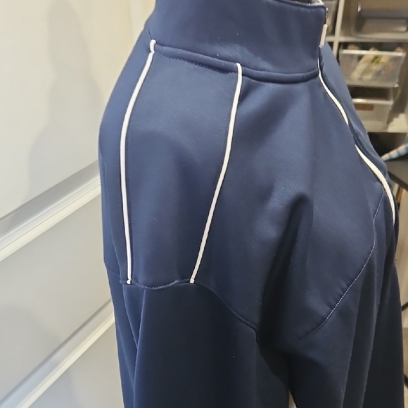 Nike Golf Navy and White Performance Pullover - Picture 5 of 9
